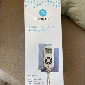 NEW Moist/Dry Heating Pad King Size 12" x 24"